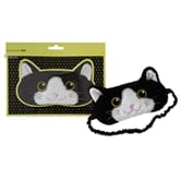 Thumbnail 1 - Black & White Cat Eye Mask