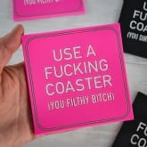 Thumbnail 3 - Expletive Drink Coasters