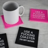 Thumbnail 4 - Expletive Drink Coasters