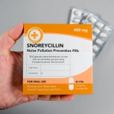Thumbnail 2 - Snoreycillin - Joke Prescription Mint Sweets