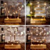 Thumbnail 1 - Personalised Light Up Letters