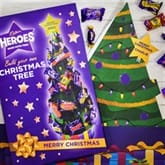 Thumbnail 2 - Personalised Build Your Own Cadbury Heroes Christmas Tree