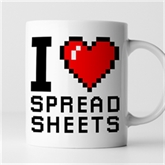 Thumbnail 3 - I Love Spreadsheets Mug
