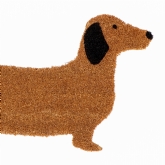 Thumbnail 2 -  Coir Daschund Shaped Doormat
