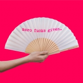 Thumbnail 1 - Zero Fucks Given Hand Fan