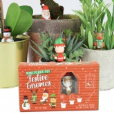 Thumbnail 2 - Mini Plant Pot Festive Gnomes