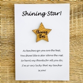 Thumbnail 1 - Shining Star Thank You Teacher Gift