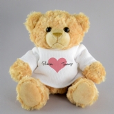 Thumbnail 3 - Personalised Love Heart Teddy Bear