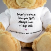 Thumbnail 2 - Personalised Always Love You Teddy Bear