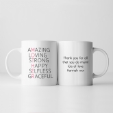 Thumbnail 1 - Personalised Mother Acronym Mug