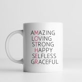 Thumbnail 10 - Personalised Mother Acronym Mug