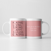 Thumbnail 2 - Personalised Mother Acronym Mug