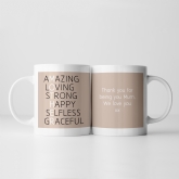 Thumbnail 8 - Personalised Mother Acronym Mug