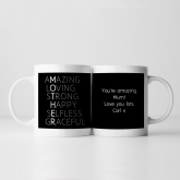 Thumbnail 9 - Personalised Mother Acronym Mug