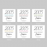Thumbnail 2 - Classy 18th Birthday Year Personalised Mug