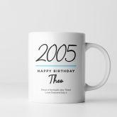 Thumbnail 8 - Classy 18th Birthday Year Personalised Mug