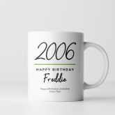 Thumbnail 6 - Classy 18th Birthday Year Personalised Mug