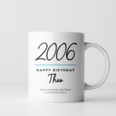 Thumbnail 8 - Classy 18th Birthday Year Personalised Mug