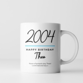 Thumbnail 7 - Classy 18th Birthday Year Personalised Mug