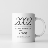 Thumbnail 4 - Classy 21st Birthday Year Personalised Mug