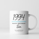 Thumbnail 3 - Classy 30th Birthday Year Personalised Mug