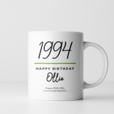 Thumbnail 7 - Classy 30th Birthday Year Personalised Mug