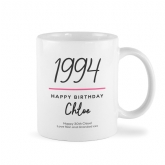 Thumbnail 9 - Classy 30th Birthday Year Personalised Mug