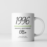 Thumbnail 7 - Classy 30th Birthday Year Personalised Mug