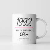 Thumbnail 7 - Classy 30th Birthday Year Personalised Mug