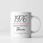 Thumbnail 3 - Classy 50th Birthday Year Personalised Mug