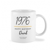 Thumbnail 9 - Classy 50th Birthday Year Personalised Mug