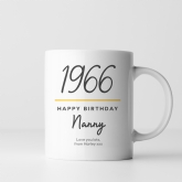 Thumbnail 5 - Classy 60th Birthday Year Personalised Mug