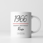 Thumbnail 6 - Classy 60th Birthday Year Personalised Mug