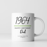 Thumbnail 3 - Classy 60th Birthday Year Personalised Mug