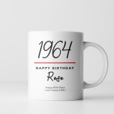 Thumbnail 6 - Classy 60th Birthday Year Personalised Mug