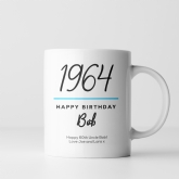 Thumbnail 8 - Classy 60th Birthday Year Personalised Mug