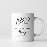 Thumbnail 6 - Classy 60th Birthday Year Personalised Mug