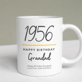 Thumbnail 1 - Classy 70th Birthday Year Personalised Mug