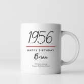 Thumbnail 7 - Classy 70th Birthday Year Personalised Mug
