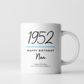 Thumbnail 4 - Classy 70th Birthday Year Personalised Mug