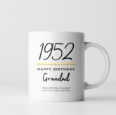 Thumbnail 7 - Classy 70th Birthday Year Personalised Mug
