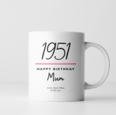 Thumbnail 2 - Personalised Classy Special Birthday Year Mug