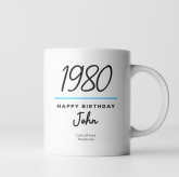 Thumbnail 4 - Personalised Classy Special Birthday Year Mug