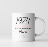 Thumbnail 7 - Personalised Classy Special Birthday Year Mug