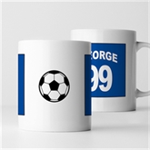 Thumbnail 2 - Personalised Football Shirt Strip Mug