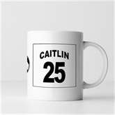 Thumbnail 6 - Personalised Football Shirt Strip Mug