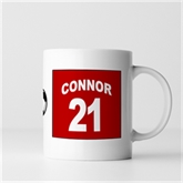 Thumbnail 8 - Personalised Football Shirt Strip Mug