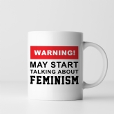Thumbnail 7 - Warning! May Start Talking About... Women's Mug