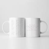 Thumbnail 1 - Personalised Morse Code Mug