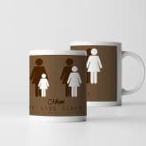 Thumbnail 5 - Personalised Mum by My Side Mug 